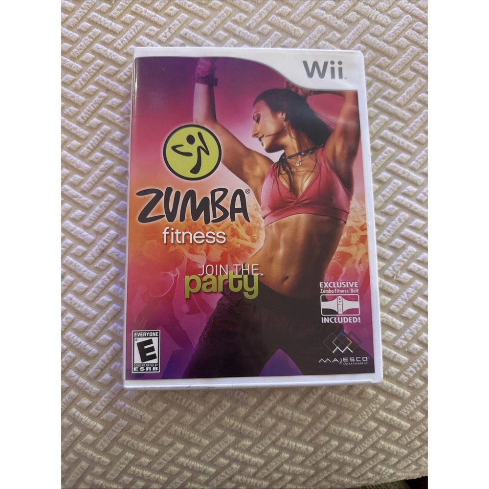 Zumba Fitness (Nintendo Wii, 2010) Complete In Box - No‎ Belt